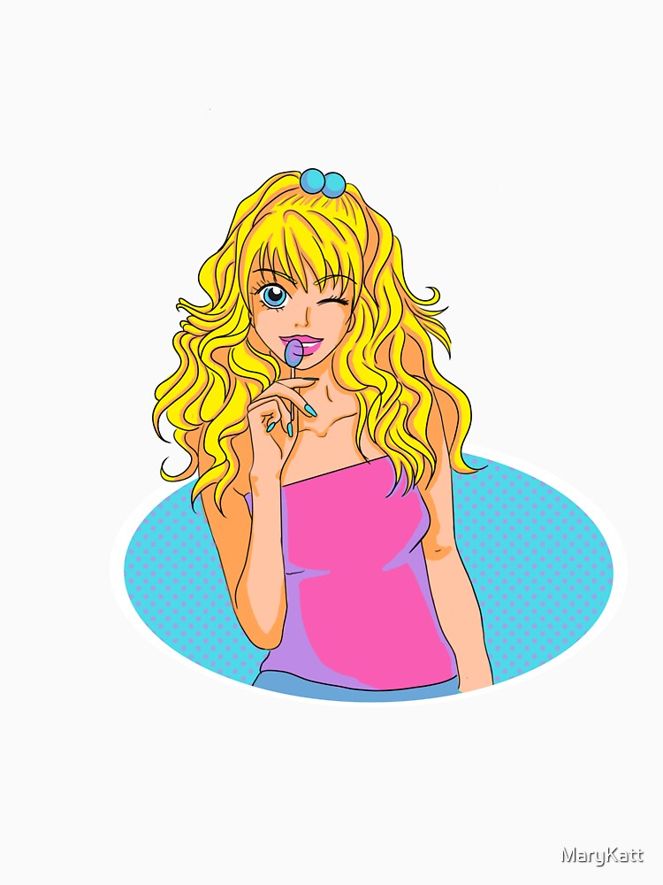 Vaporwave Momo by MaryKatt
