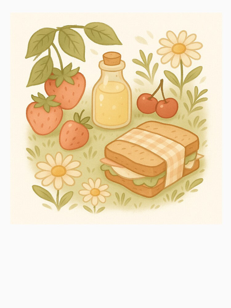 Dreamy Fruitcore Summer Picnic Scene by Hydravisions