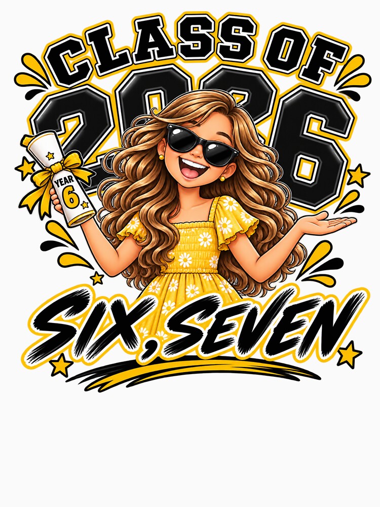 Class of 2026 Funny Graduation Shirt | Grade 6 Formal wear girl 2026 T-Shirt | Graduate Gift by MotivatEd Learners