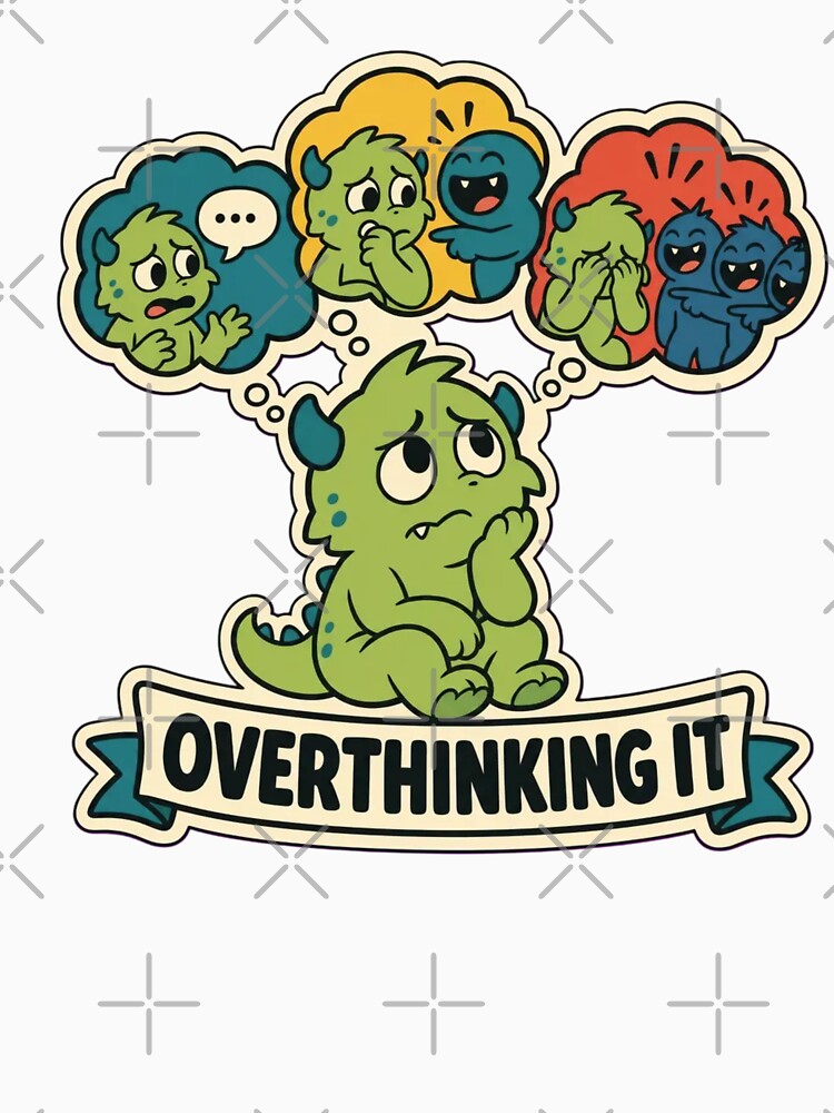 Rejection Sensitivity | Funny ADHD Neurodivergent Humour Doodle by StickyGuys