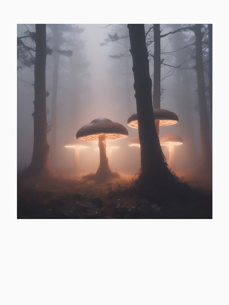 Giant Magic Mushrooms by AlienButterfly