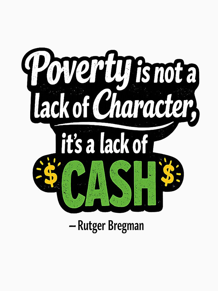 Rutger Bregman Quote T-Shirt by SociProgress