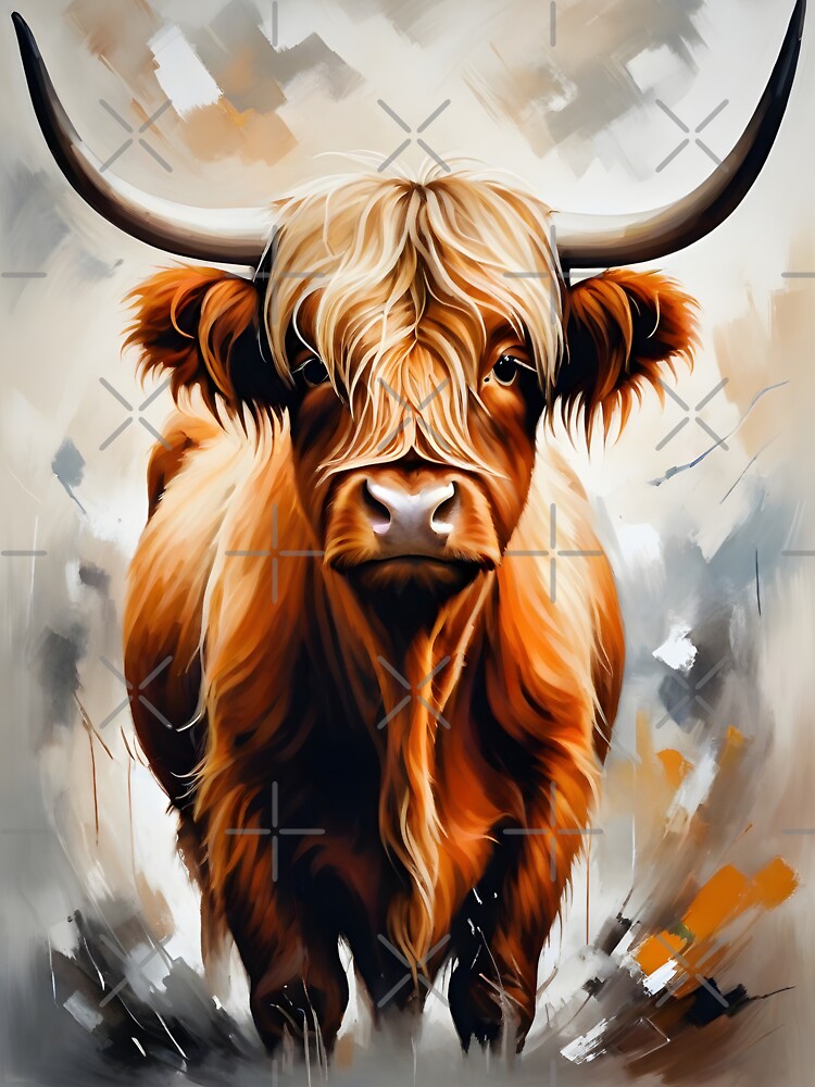 Scottish Highland  Art by WildlifeInc