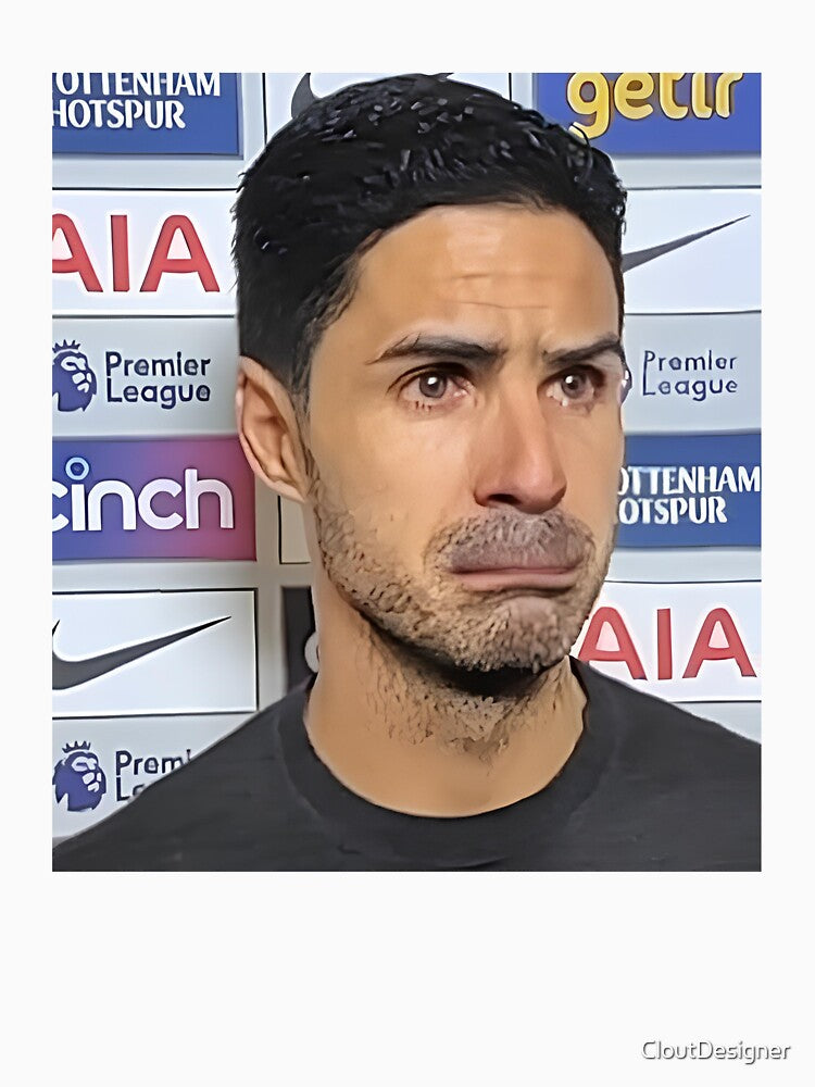 Arteta Crying Meme by CloutDesigner