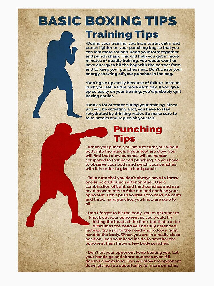 Boxing Basic Boxing Tips art by reenea84