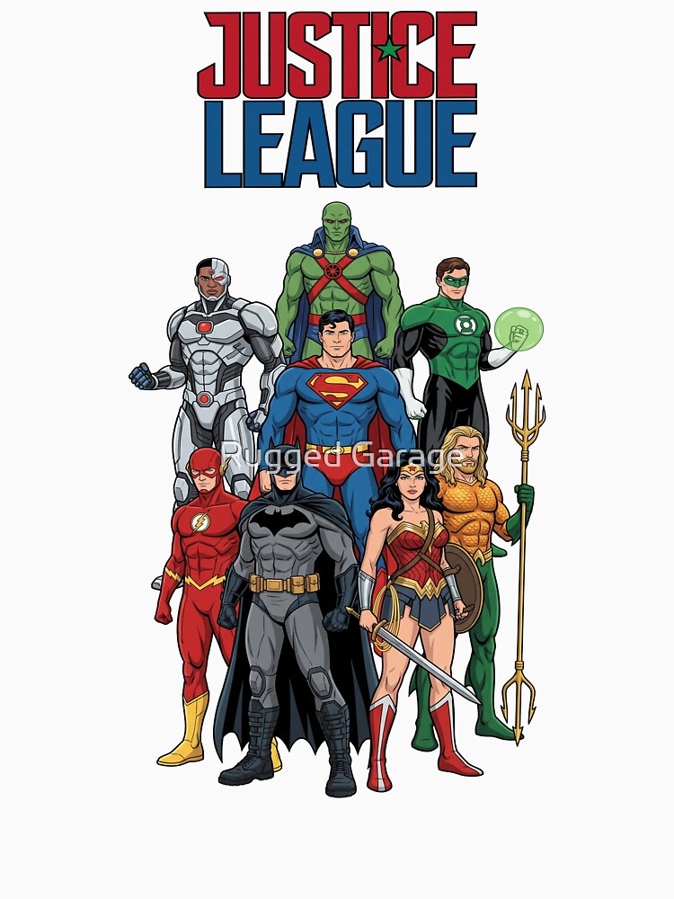 Justice League Heroes by Rugged Garage