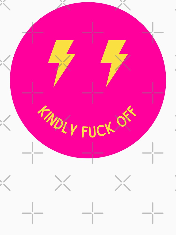 Copy of Preppy kindly fuck off smiley in pink by SUUSCK ★