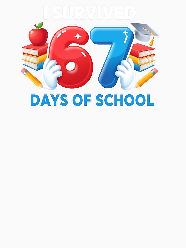 I Survived 67 Days Of School For Proud Students Back To by diyoor