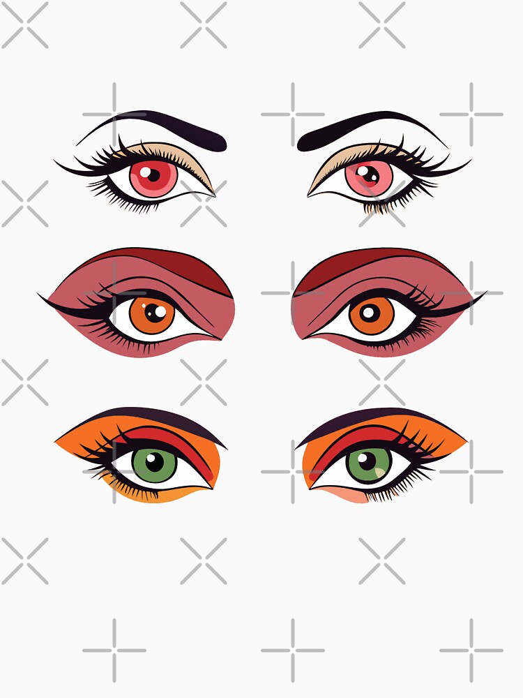 three pairs of eyes by rlav123