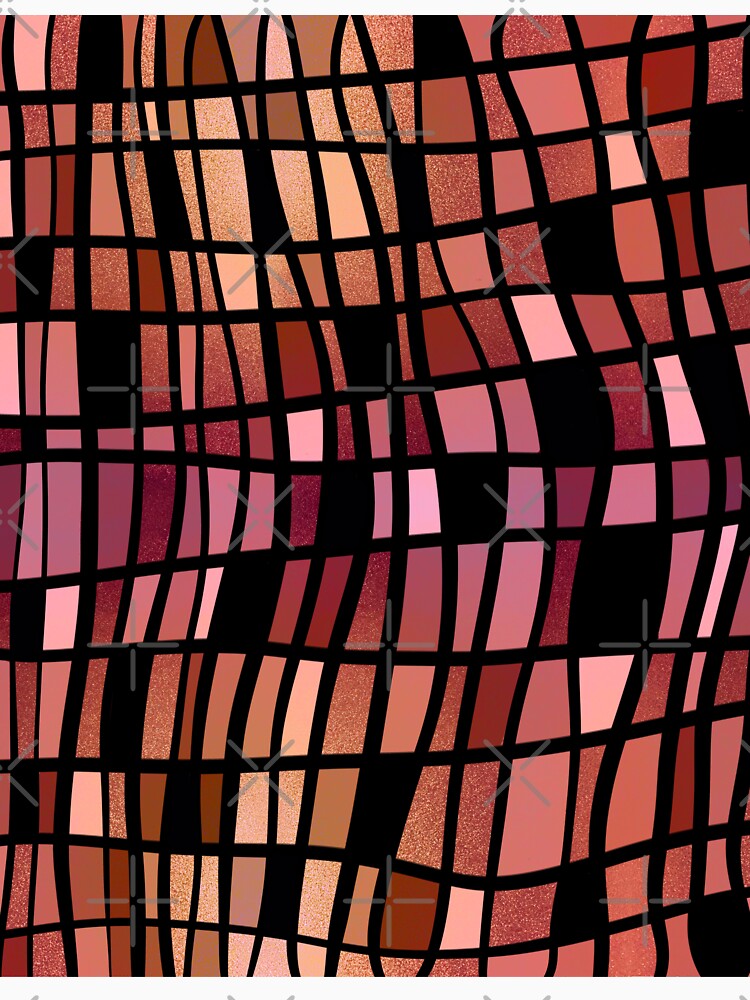 Retro Disco Pattern - Vintage Palette by Squarebird