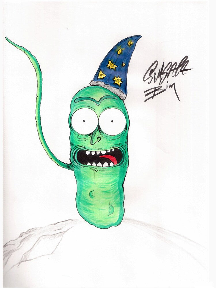Pickle Rick!  Oversized by robinwalterv2