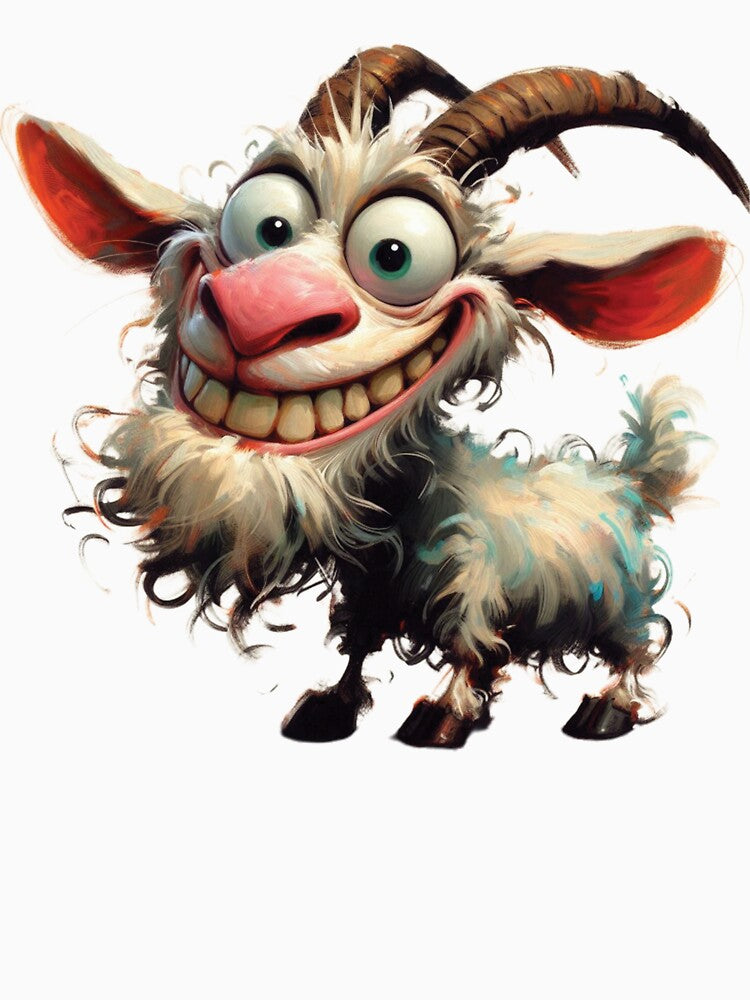 Billy Goat Gruff Sarcastic Sarcasm From King of the Goats by scooterbaby