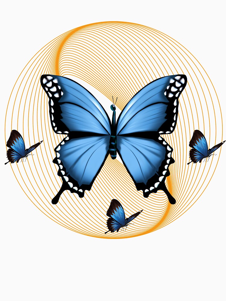 Oversized Graphic butterflys by Dioryy