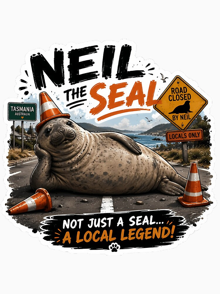Neil The Seal by JohnathaPhillip