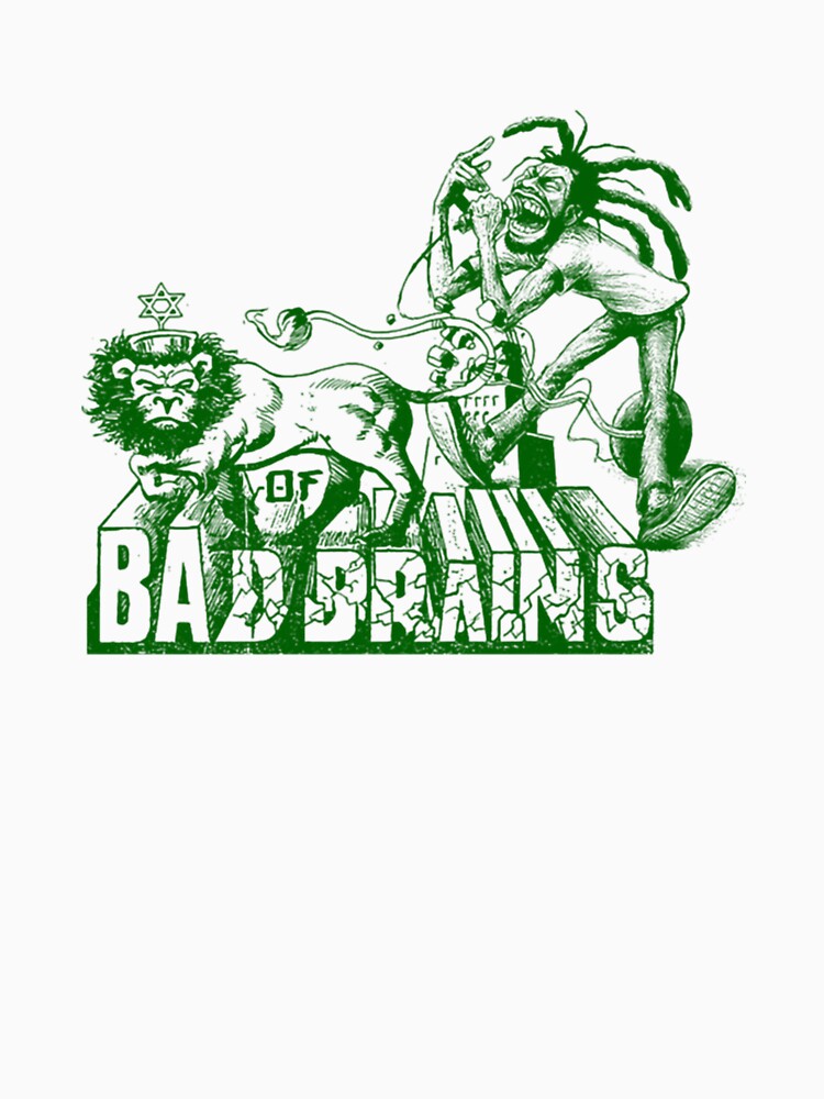 Bad Brains Lion Graphic Art Design by LucieDLarson