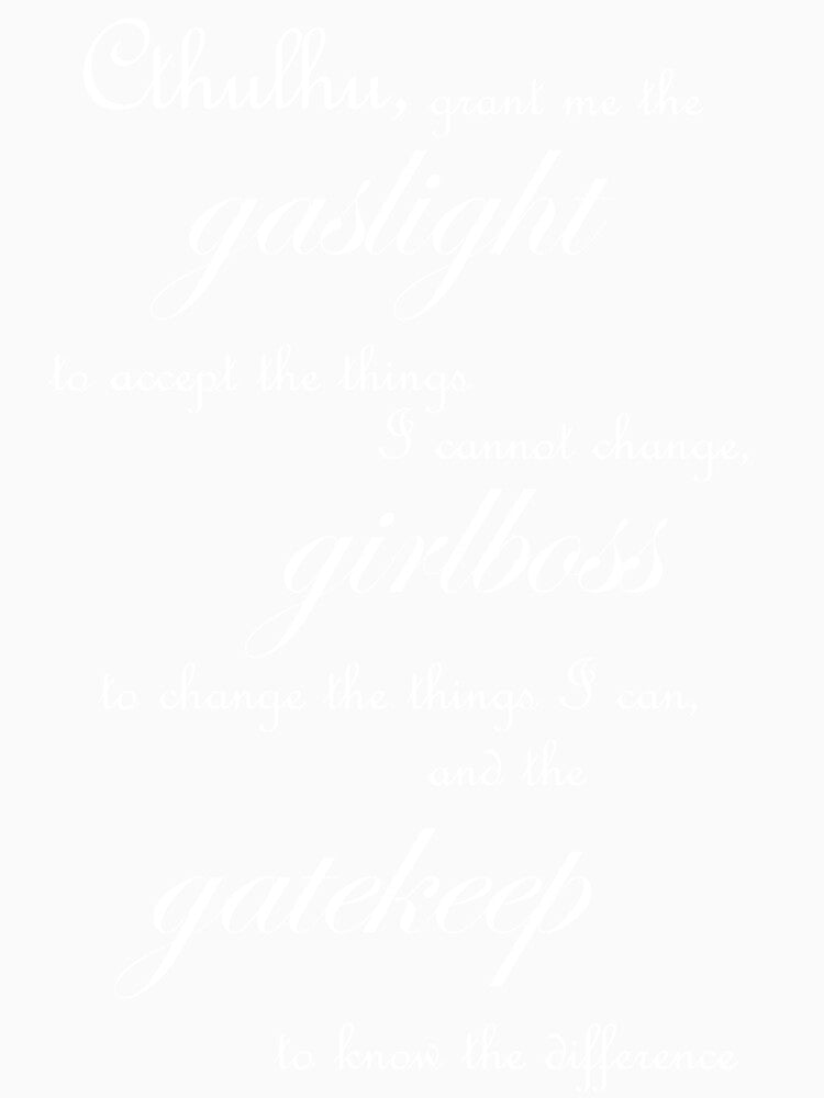 The Gaslight Prayer, Cthulhu Version by Chaos Dynamics