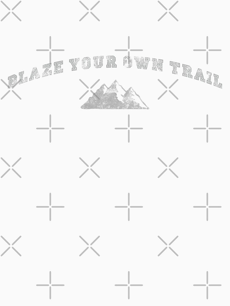 Blaze Your Own Trail Country Running Marathon and Hiking by BOBSMITHHHHH