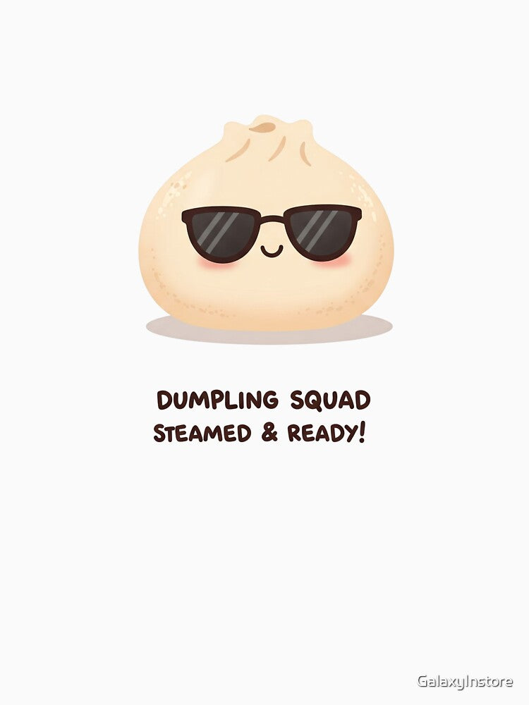 Dumpling Squad - Funny Asian Food T-Shirt by GalaxyInstore