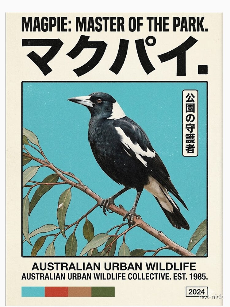 Magpie: Master of the Park by not-nick