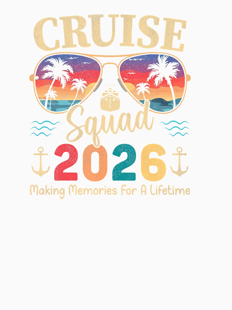 Cruise Squad 2026 Summer Vacation by Le7yaStore