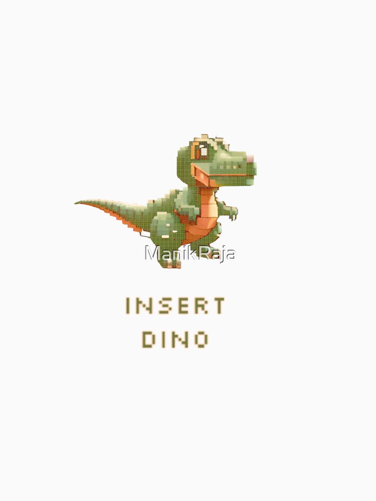 Dino pixel art by ManikRaja