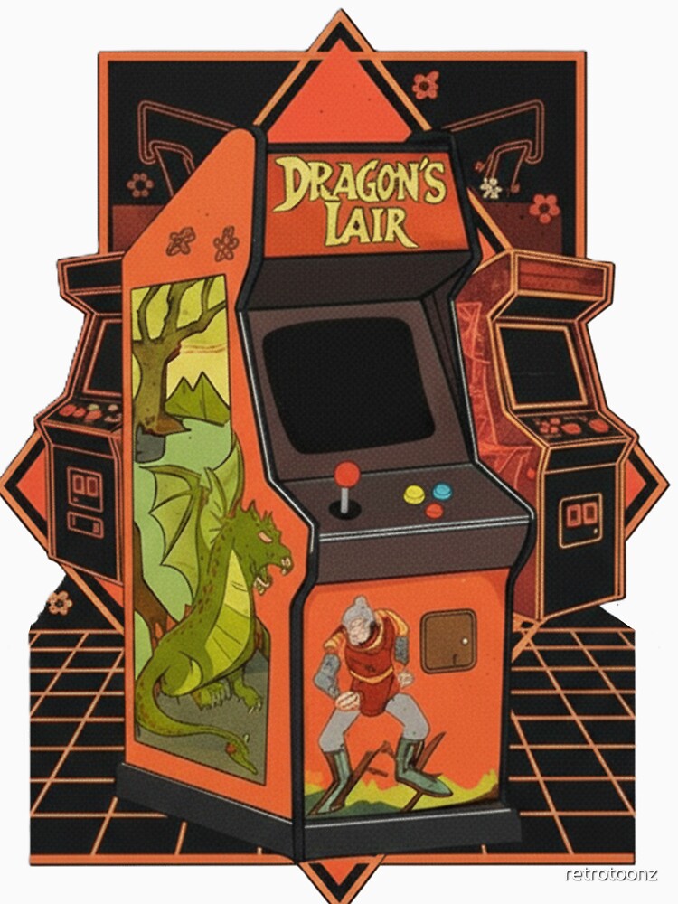 Quest for the Neon Lair by retrotoonz