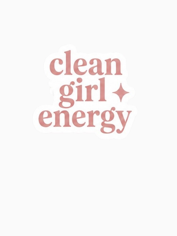 Clean Girl Energy Minimal Aesthetic by Vimi Doodles