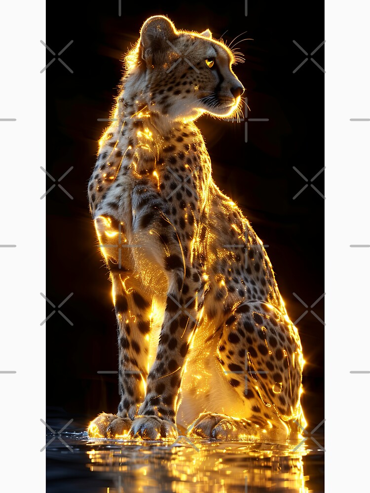 Golden Cheetah Spirit Animal by OccultDreams