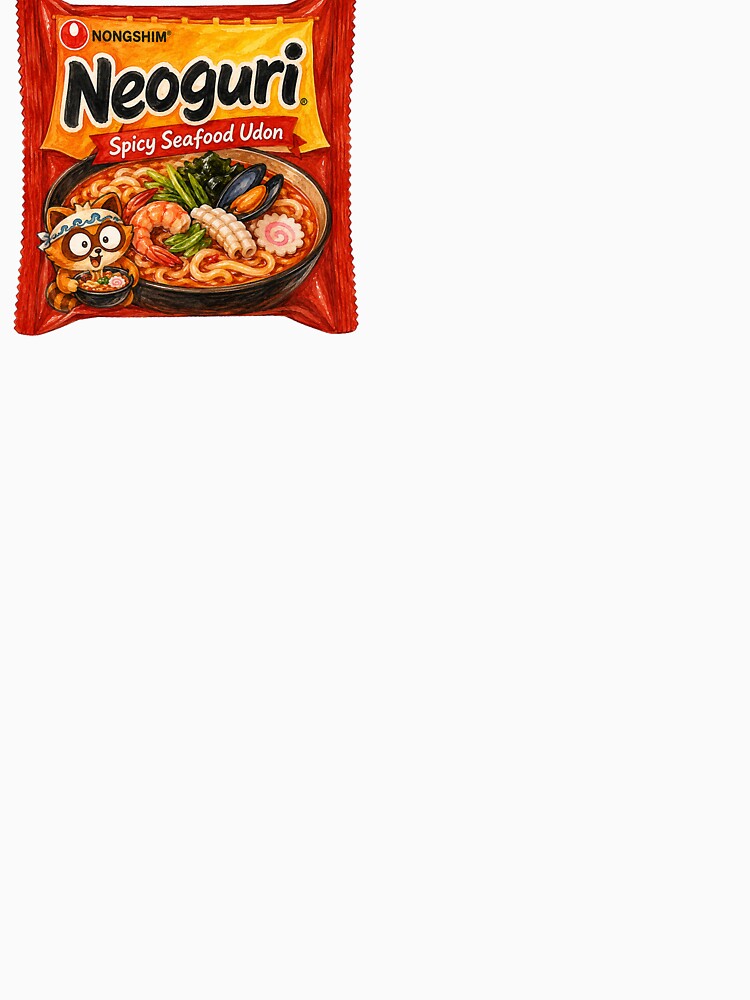 Nongshim Neoguri Spicy Seafood Udon Noodles Instant Ramen Packet by EstherMakesFood
