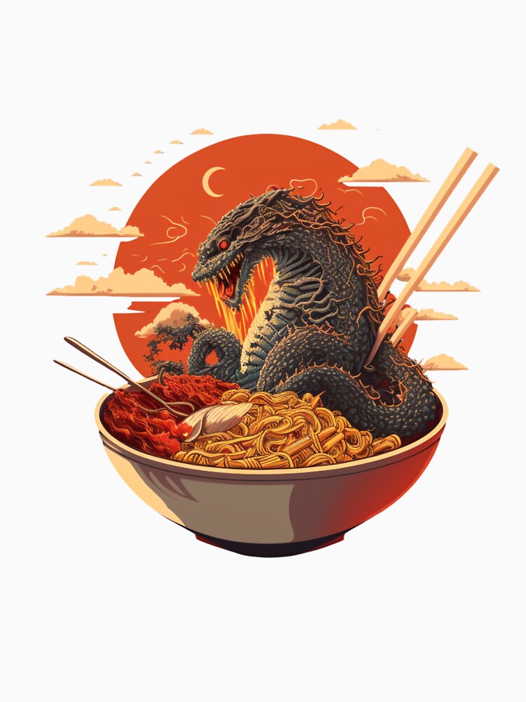 Hot Ramen and Monster Attack by foxforce