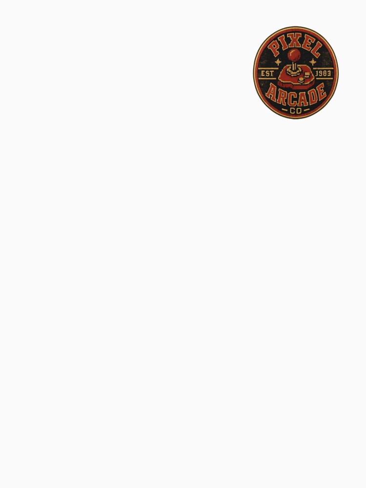 Pixel Arcade Co Est 1983 Vintage Gaming Badge Retro Gamer Gift by Botted