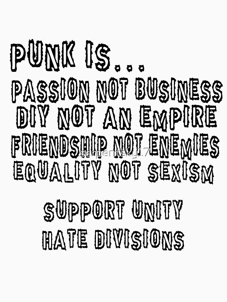 Punk Is... by SerpentSkyArts