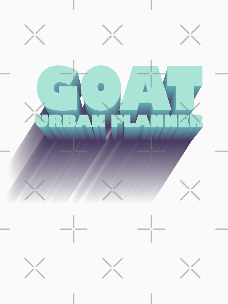 Goat urban planner urban planning gift by kerimbayram
