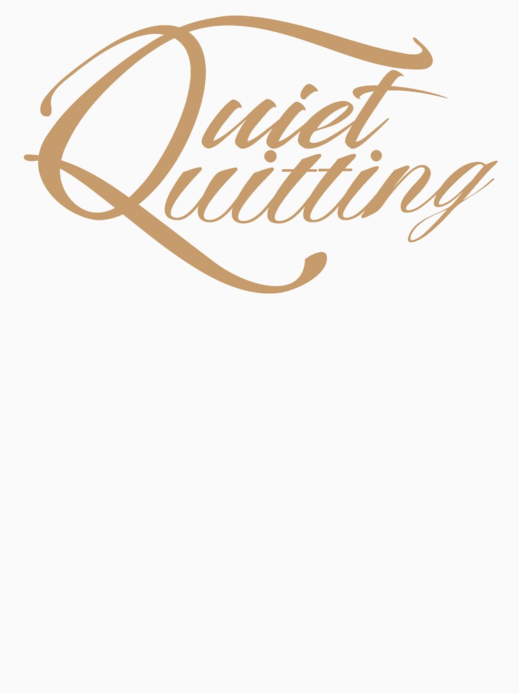Quiet Quitting Art Design by Zareen Sayyed