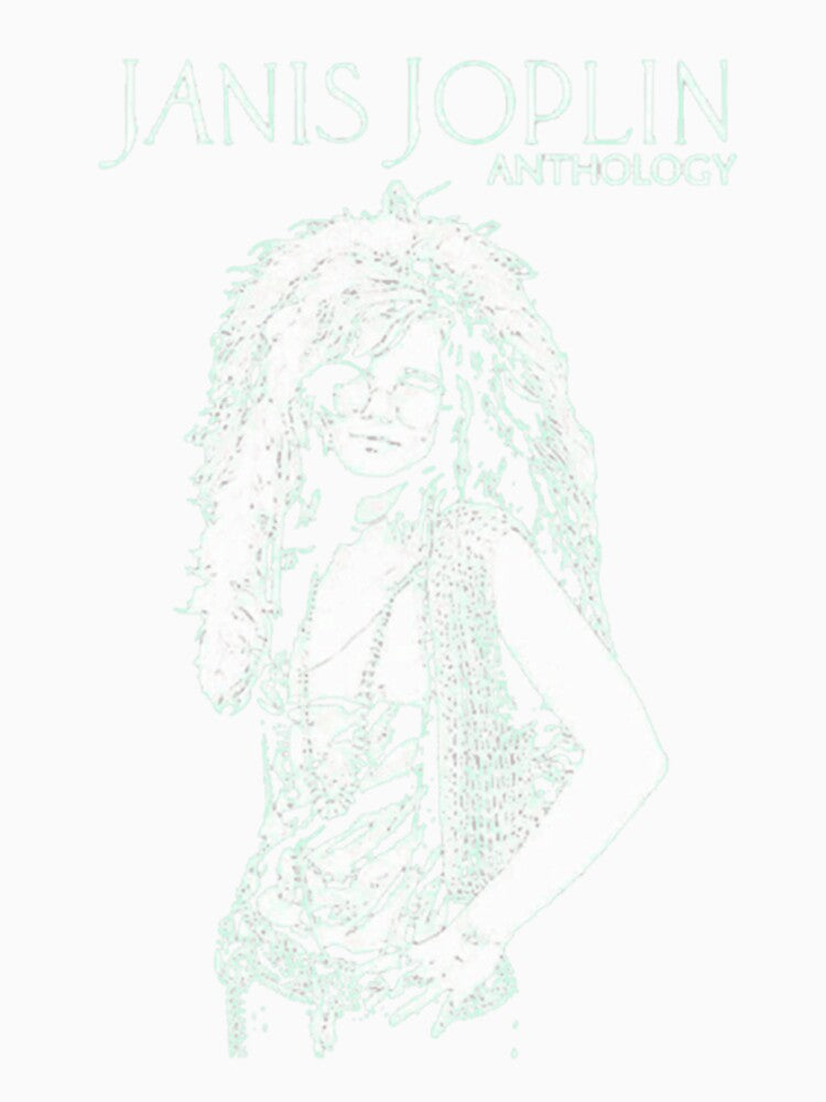 Janis Joplin Retro 70s Color Portrait With Warm Background For Fans And Gift For Art Collectors by BarbaraJCarter