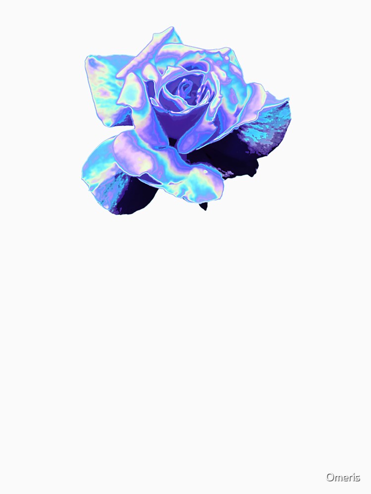Pink flower vaporwave by Omeris