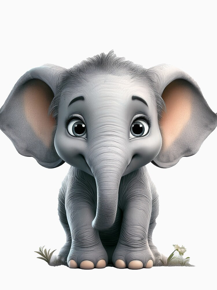 Playful Baby Elephant by RockitBaby