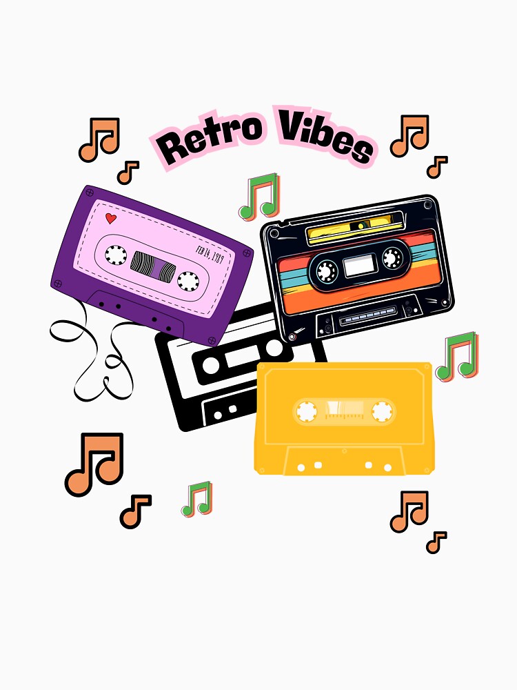 Retro Cassette Tape Clipart Design by Kari2023
