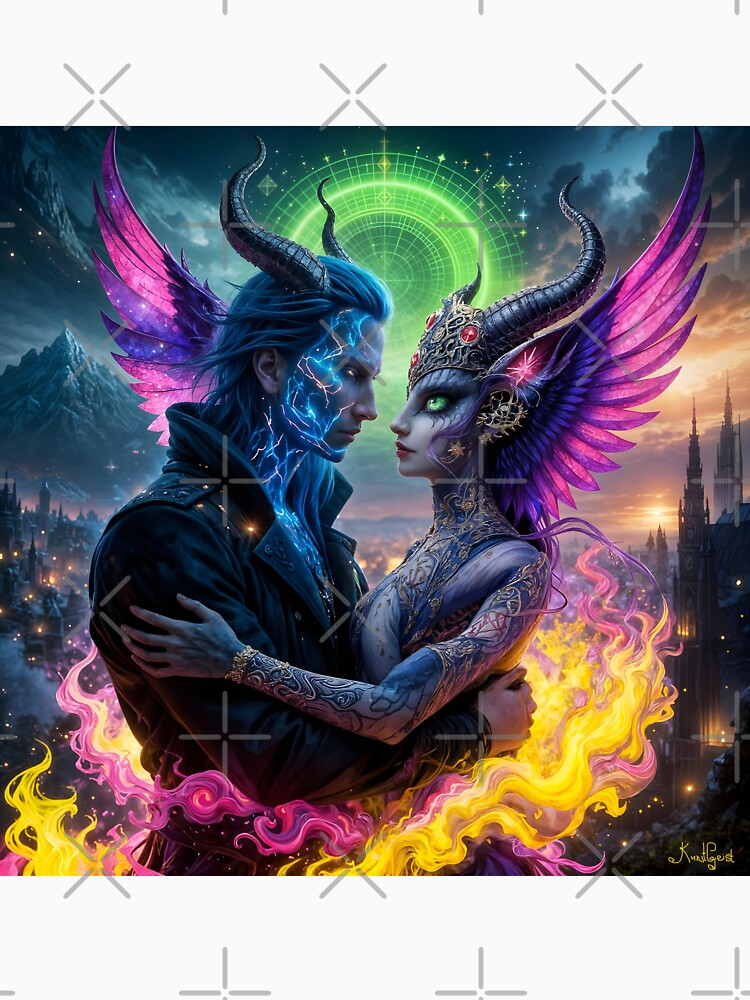 Dancing in Flames: The Energy of Star Souls by KunstGeist