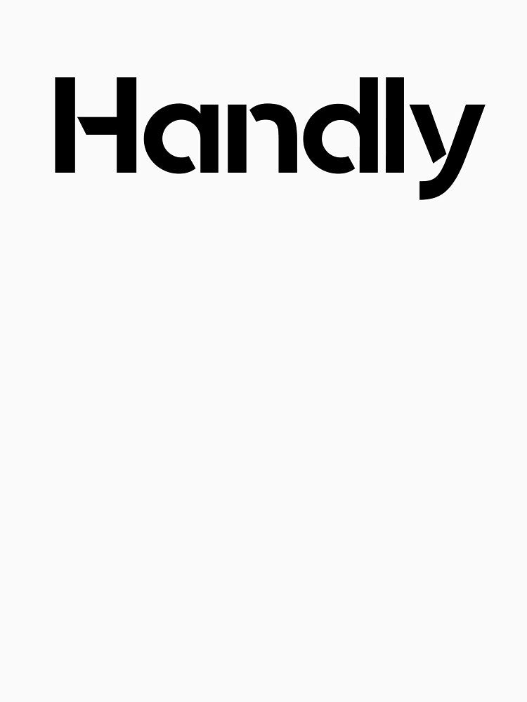 Handly on blue by Handly