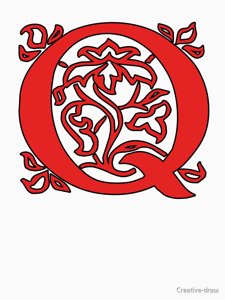Initial monogram Q by Creative-draw