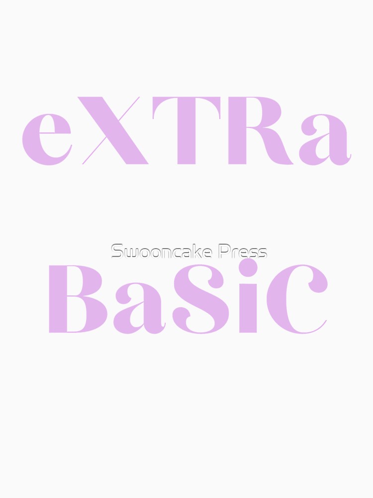 EXTRA BASIC by Swooncake Press