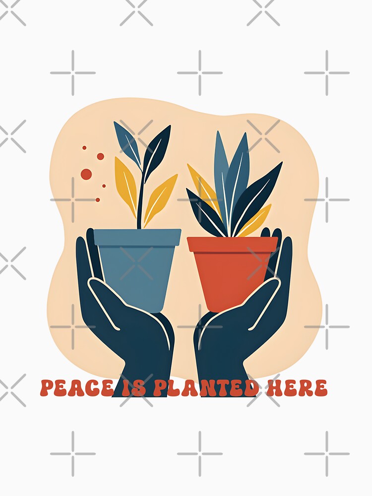 Peace is Planted Here by Rosaliartbook