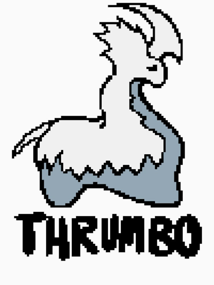 Pixel Art Thrumbo by gabrielhollandg