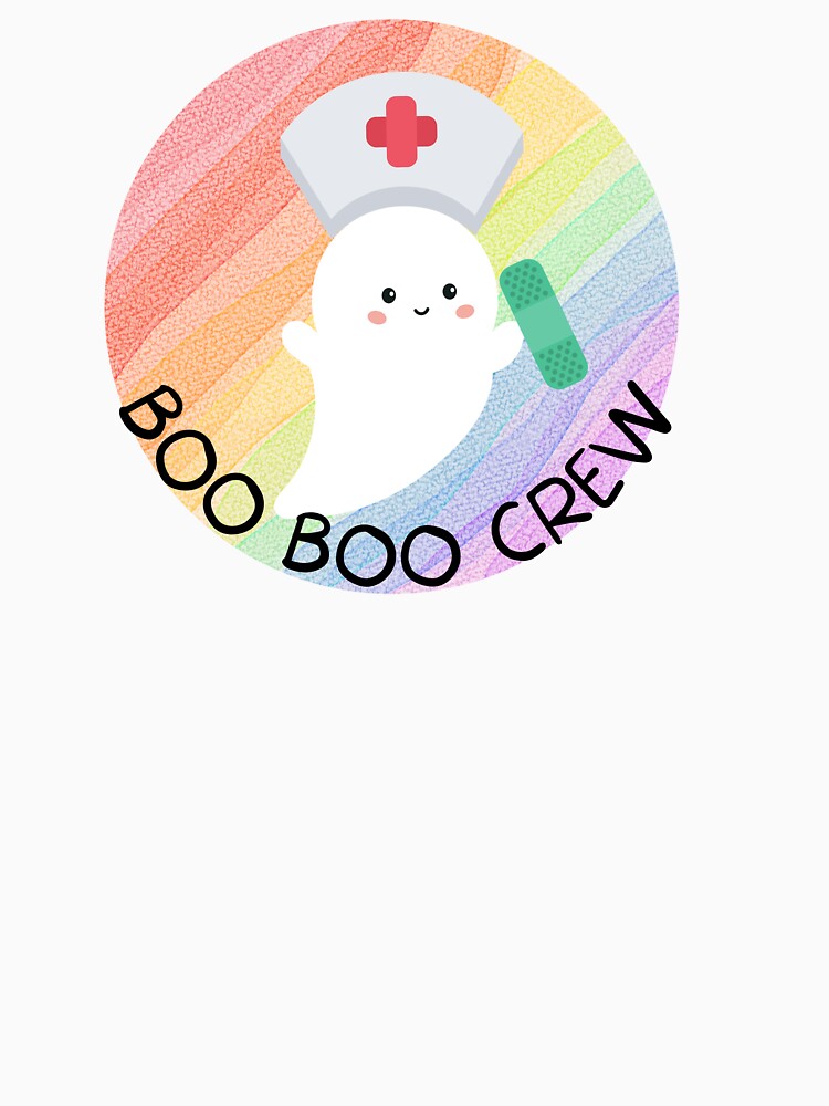 Boo Boo Crew Nurse Ghost Halloween by ZazzyPumpkin