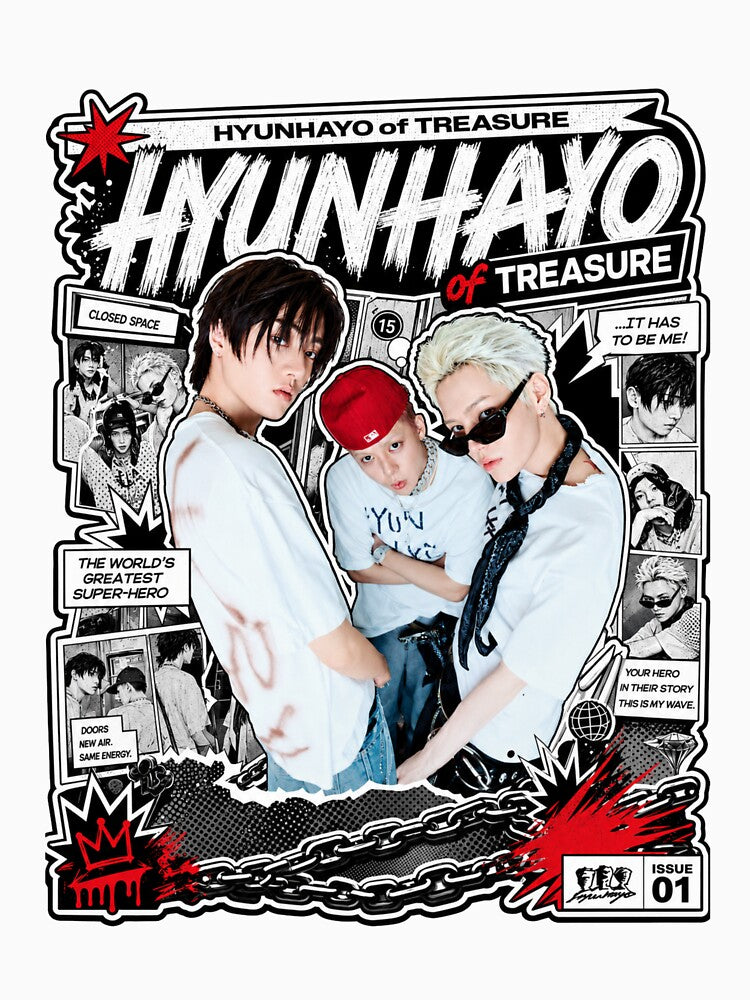 TREASURE NALLY-NA Group Dark Streetwear Shirt Design Concept by Valeree Store