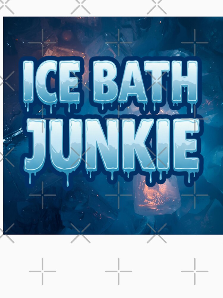 Ice Bath Junkie Shirt – Cold Plunge & Wellness Lifestyle Tee by FitEnvy