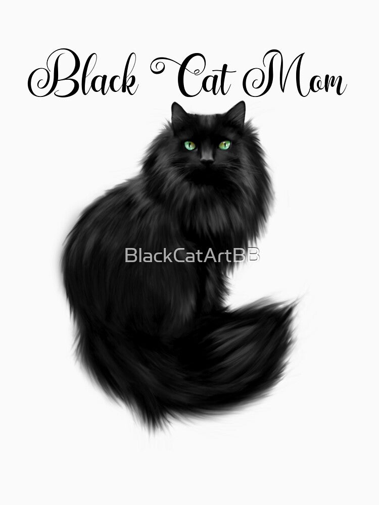 Black cat mom by BlackCatArtBB
