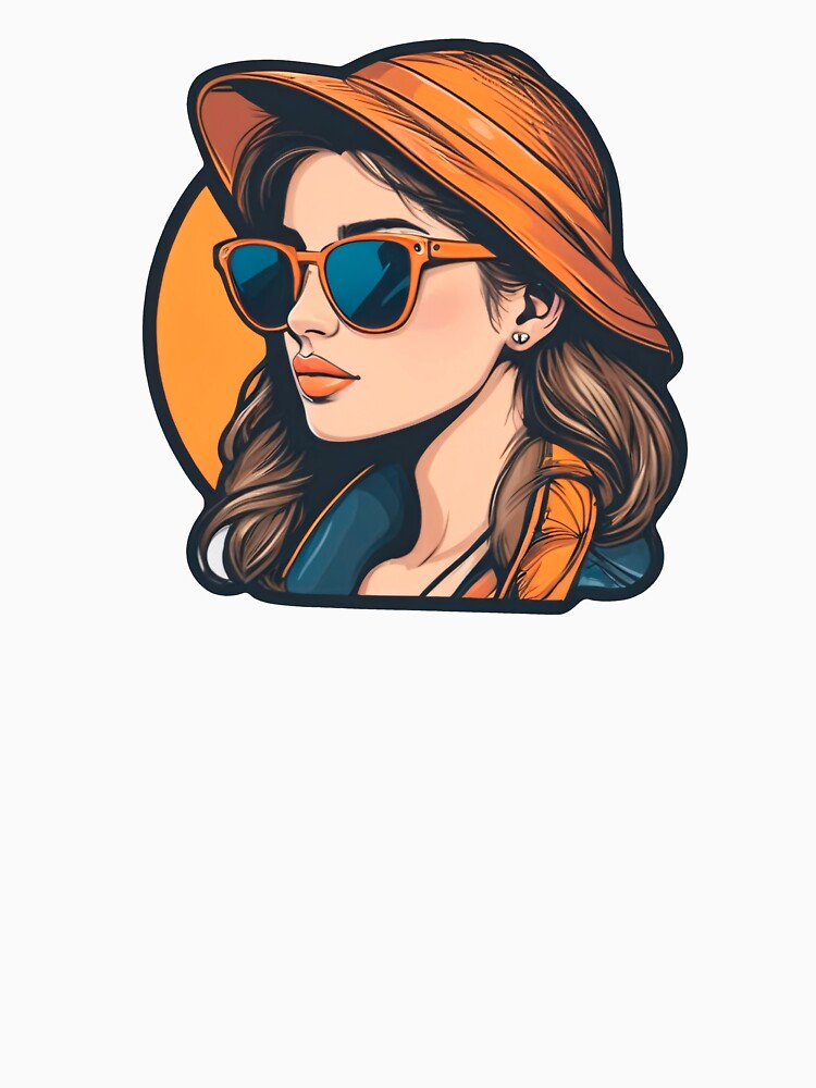 Casual Summer Lady Illustration by MadnessEnvelope
