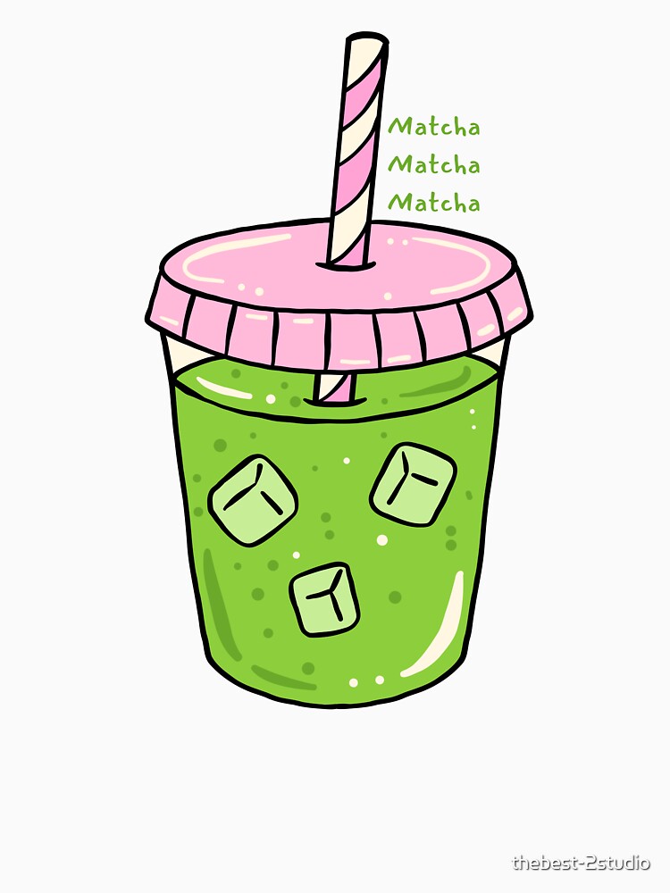 Matcha Matcha Matcha, Cute Iced Matcha Latte Matcha Lover by thebest-2studio